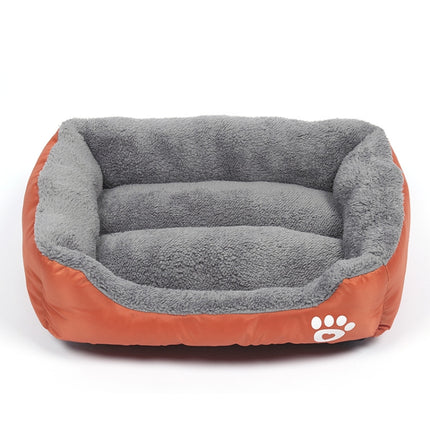 Candy Color Four Seasons Genuine Warm Pet Dog Kennel Mat Teddy Dog Mat, Size: XXL, 95×72×18cm