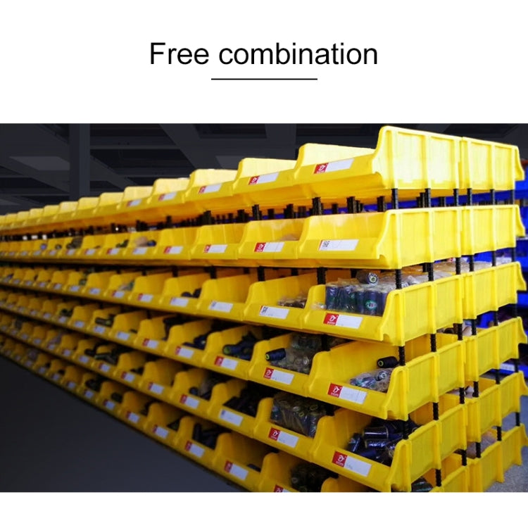 Thickened Oblique Plastic Box Combined Parts Box Material Box, Random Color Delivery, Size: 25cm x 15cm x 12cm