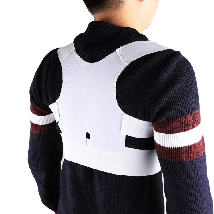 Shoulder Support Bandage Lumbar Sport Back Brace Posture Correction Vest Belt for Men / Women, XL Size