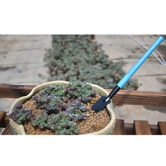 Rake Shovel Digging Trowel 3 Sets Colorful Wooden Handle Metal Head Mini Garden Plant Tool Gardening Tool Garden Flower Tools Garden Tools Combination Set,Random Color Delivery, Plant Tool 4
