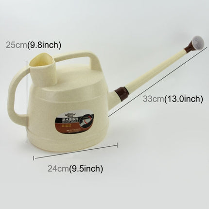 Watering Pot PP Landscape Gardening Supplies Watering Can Long Mouth Watering Irrigation Tools, Capacity: 7L, Random Color Delivery