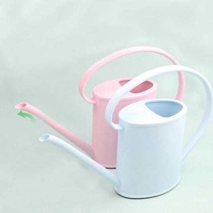 Watering Pot PP Gardening Supplies Watering Can Long Mouth Watering Irrigation Tools Portable Flower Pots, Capacity: 1.3L, Random Color Delivery, Capacity: 1.3L