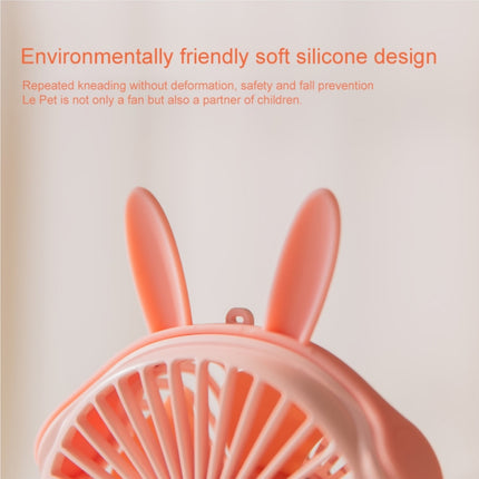 WT-F14 1200 mAh Rabbit Shape Mini Portable Fan with 3 Speed Control