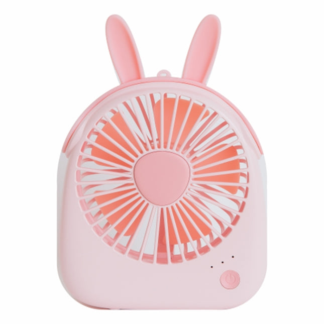WT-F14 1200 mAh Rabbit Shape Mini Portable Fan with 3 Speed Control