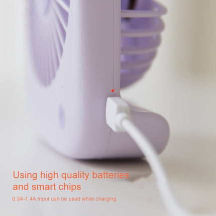 WT-F14 1200 mAh Rabbit Shape Mini Portable Fan with 3 Speed Control