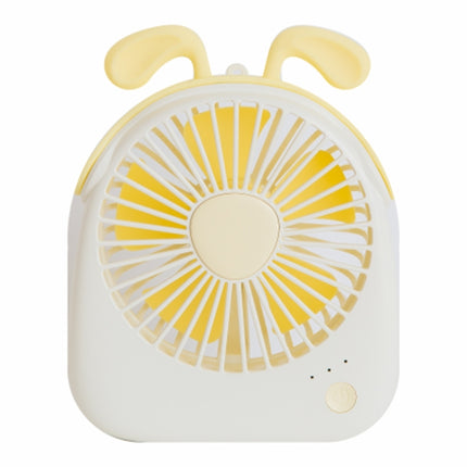WT-F14 1200 mAh Rabbit Shape Mini Portable Fan with 3 Speed Control
