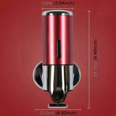 Hotel Shower Manual Dispenser Wall Mounted Washing Liquid Shampoo Soap Bottle, Capacity: 500ml