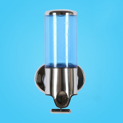 Hotel Shower Manual Dispenser Wall Mounted Washing Liquid Shampoo Soap Bottle, Capacity: 500ml, 500ml/Gold, 500ml/Blue, 500ml/Purple, 500ml/Silver, 500ml/White, 500ml/Dark Red, 500ml/Green