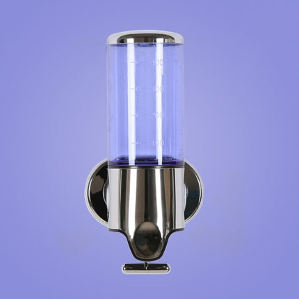 Hotel Shower Manual Dispenser Wall Mounted Washing Liquid Shampoo Soap Bottle, Capacity: 500ml, 500ml/Gold, 500ml/Blue, 500ml/Purple, 500ml/Silver, 500ml/White, 500ml/Dark Red, 500ml/Green