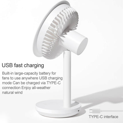 Original Xiaomi Youpin SOLOVE USB Charging Desktop Electric Fan Dormitory Office Mini Fan, with 3 Speed Control