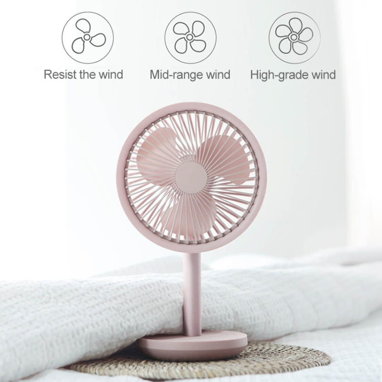 Original Xiaomi Youpin SOLOVE USB Charging Desktop Electric Fan Dormitory Office Mini Fan, with 3 Speed Control, SOLOVE