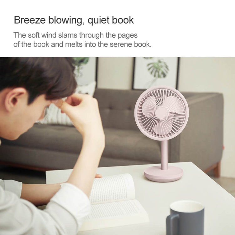 Original Xiaomi Youpin SOLOVE USB Charging Desktop Electric Fan Dormitory Office Mini Fan, with 3 Speed Control, SOLOVE