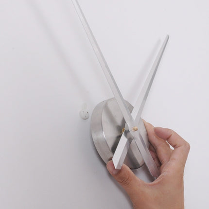 Creative 3D Mirror DIY Wall Sticker Clock, Size: 120*120cm