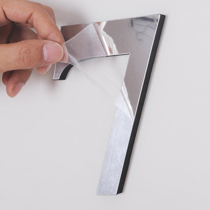 Creative 3D Mirror DIY Wall Sticker Clock, Size: 120*120cm