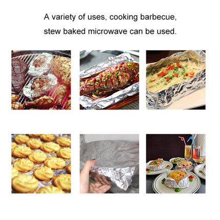 5 PCS 5m Bakest Aluminum Tin Foil Paper Barbecue Paper