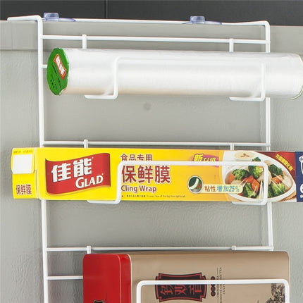 Multi-layer Fridge Storage Rack Side Shelf Sidewall Holder Multi-function Kitchen Organizer Household, Size: 25 x 9.5 x 62cm, 25 x 9.5 x 62cm