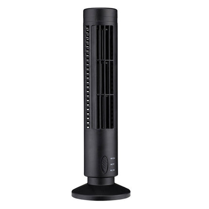 Ventilador eléctrico USB tipo torre Ventilador de aire acondicionado sin hojas