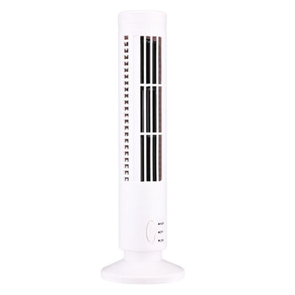 Ventilador eléctrico USB tipo torre Ventilador de aire acondicionado sin hojas