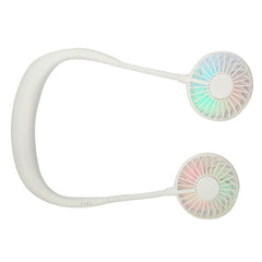 Creative Mini Hanging Neck Type Fan Outdoor LED Fan