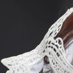 Halloween Masquerade Party Dance Sexy Lady Lace Fox Mask