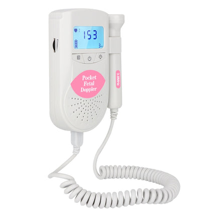 JPD-100S6 I LCD Ultrasonic Scanning Pregnant Women Fetal Stethoscope Monitoring Monitor / Fetus-voice Meter, Complies with IEC60601-1:2006, JPD-100S6  (Blue), JPD-100S6 (Pink)