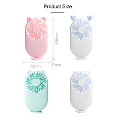 Portable Mini USB Charging Pocket Fan with 3 Speed Control