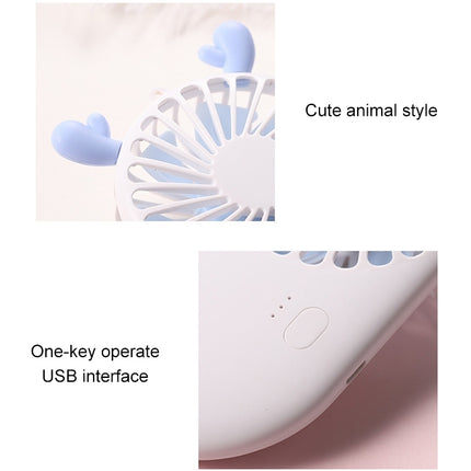 Tragbarer Mini-Taschenventilator mit USB-Ladefunktion und 3 Geschwindigkeitsstufen