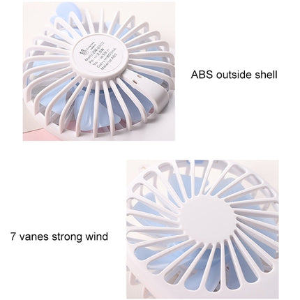 Tragbarer Mini-Taschenventilator mit USB-Ladefunktion und 3 Geschwindigkeitsstufen