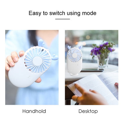 Tragbarer Mini-Taschenventilator mit USB-Ladefunktion und 3 Geschwindigkeitsstufen