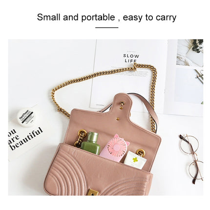 Tragbarer Mini-Taschenventilator mit USB-Ladefunktion und 3 Geschwindigkeitsstufen