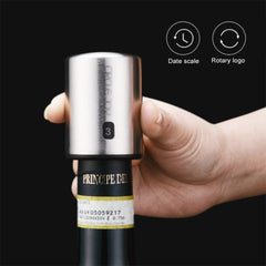 Original Xiaomi Youpin Circle Joy Stainless Steel Vacuum Memory Wine Stopper, Wine Stopper