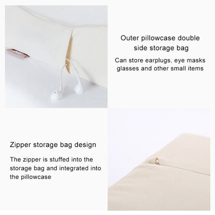 Original Xiaomi Youpin 8H Z2 Natural Latex Pillow Soft Breathable Spine Protection Massage Care Pillow with Cotton Pillowcase