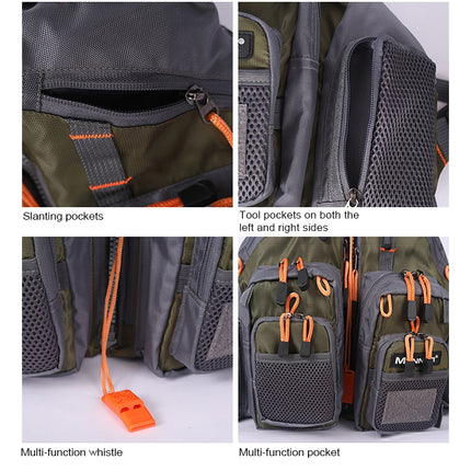 MANNER Outdoor Multifunctional Fishing Life Vest Swimming Life Jacket