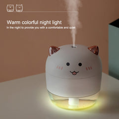 Humidificador atomizador WT-H21 Devil con luces nocturnas de colores, capacidad del tanque de agua: 200 ml