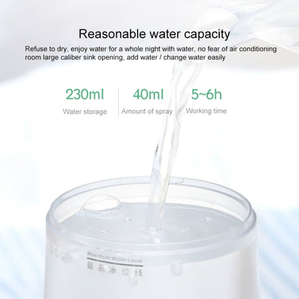 TSHM0 Mini Angel Zerstäubungs-Luftbefeuchter mit bunten Nachtlichtern, Fassungsvermögen des Wassertanks: 230 ml