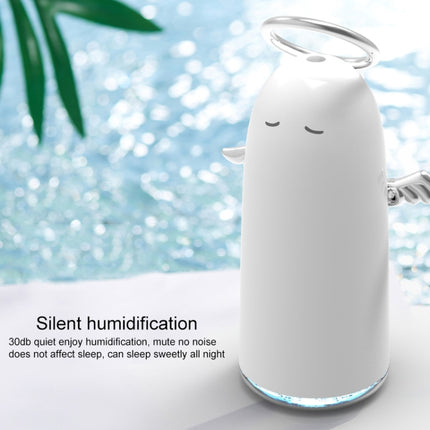 TSHM0 Mini Angel Zerstäubungs-Luftbefeuchter mit bunten Nachtlichtern, Fassungsvermögen des Wassertanks: 230 ml