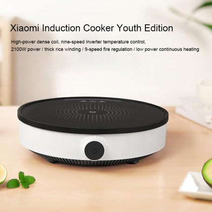 Cocina de inducción inteligente Xiaomi Mijia 2100W 9 Grades Youth Edition original, cocina de inducción Youth Edition 2100W