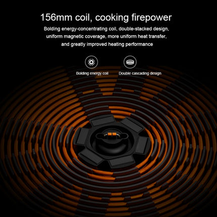 Cocina de inducción inteligente Xiaomi Mijia 2100W 9 Grades Youth Edition original, cocina de inducción Youth Edition 2100W