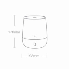 Original Xiaomi Youpin HL 5W Portable Household Office Air Purifier Humidifier Aromatherapy Machine, (White)