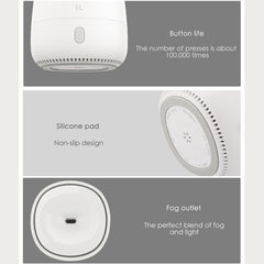 Original Xiaomi Youpin HL 5W Portable Household Office Air Purifier Humidifier Aromatherapy Machine, (White)