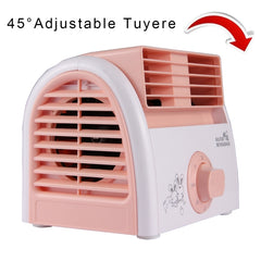 30W Turbine No Blade Mini Desktop Mute Fan for Dormitory / Bedroom / Living Room / Office, 3 Kinds Speed Mode, AC 220V