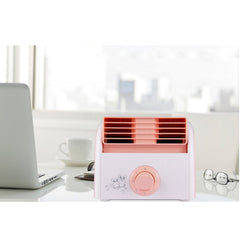 30W Turbine No Blade Mini Desktop Mute Fan for Dormitory / Bedroom / Living Room / Office, 3 Kinds Speed Mode, AC 220V