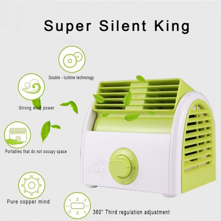 30W Turbine No Blade Mini Desktop Mute Fan for Dormitory / Bedroom / Living Room / Office, 3 Kinds Speed Mode, AC 220V