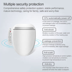 Universal Bathroom Automatic Flushing Drying Massage Intelligent Toilet Cleaner Cover