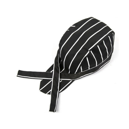 Simple Style Unisex Chef Waiter Work Cap Pirate Hat Turban Cap, Turban Cap1, Turban Cap 2, Turban Cap Red, Turban Cap Black, Turban Cap stripe