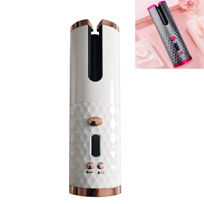 USB Charging Automatic Hair Curler Portable Mini Wireless Multi-function Curling Iron with LCD Display