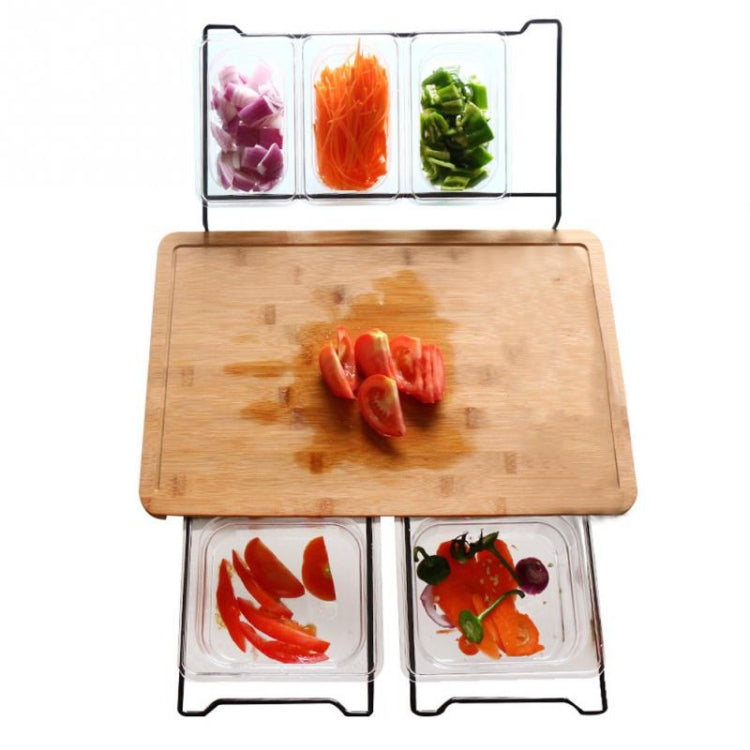Multifunctional Cutting Board + PC Box 5 PCS, 5 in 1 Cutting Board