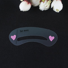 3 in 1 Eyebrow Stencil Shape Template Tools