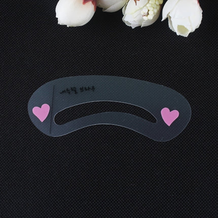 3 in 1 Eyebrow Stencil Shape Template Tools