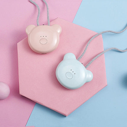 Mini Bear Style Neck Formaldehyde Negative Ion PM2.5 Removal Air Purifier for Kids